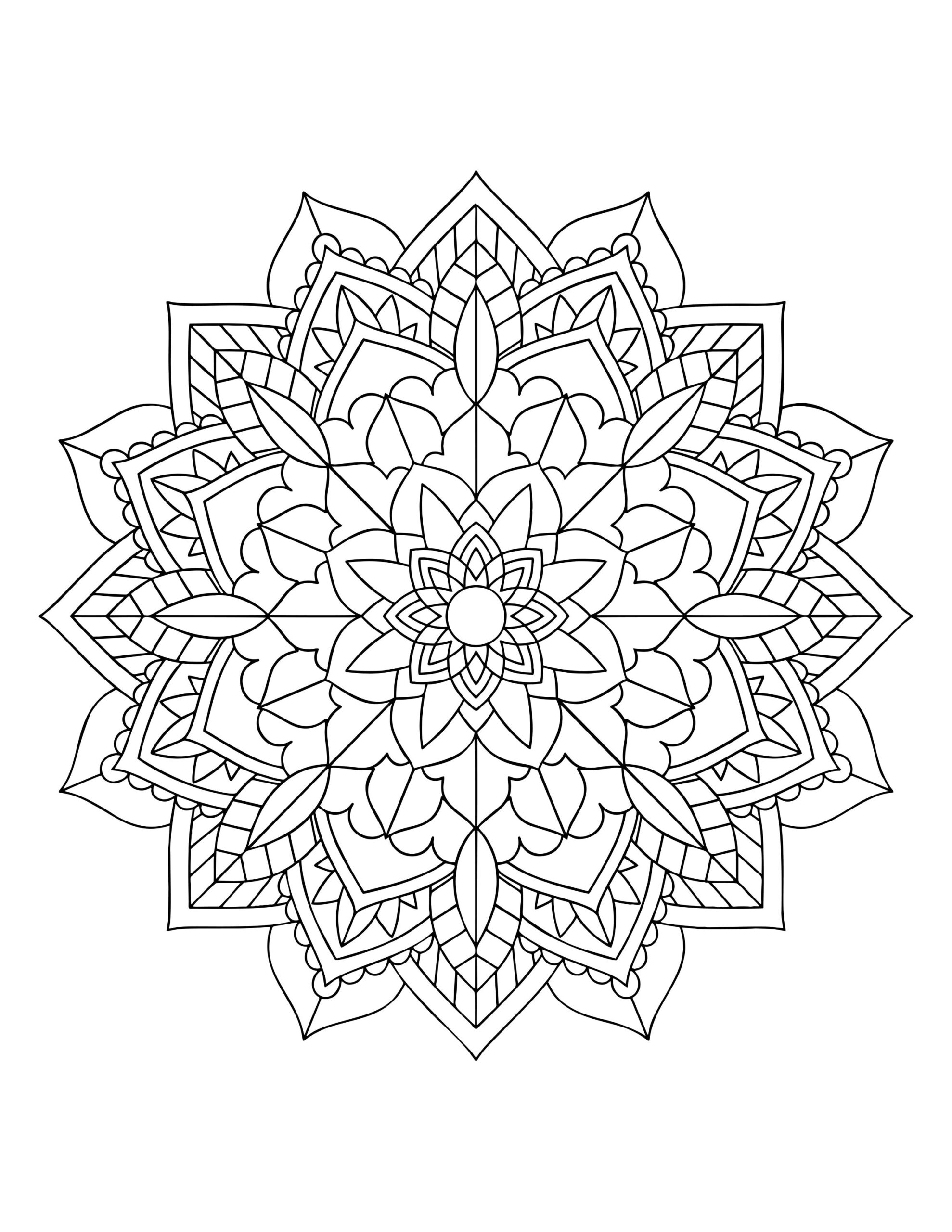 Mandala Coloring Pages Adult Coloring Sheet Printable Coloring Page Grown Up Coloring Printable Art Color Anti stress Coloring Etsy