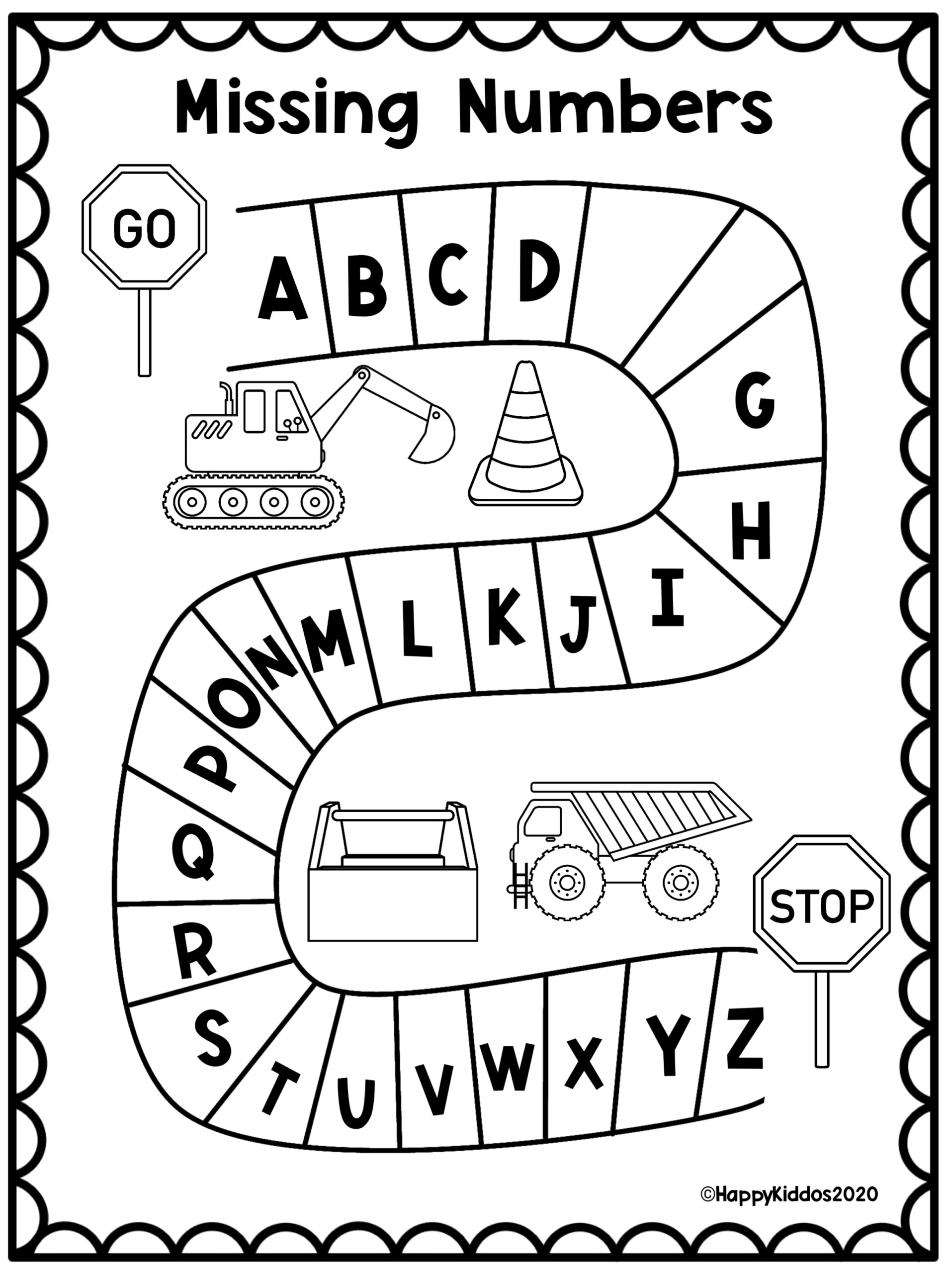 Letters Missing Letters
