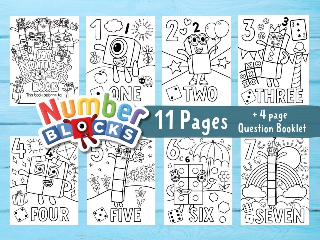 Numberblocks Craft With Printable FREE Download Kindred Willow
