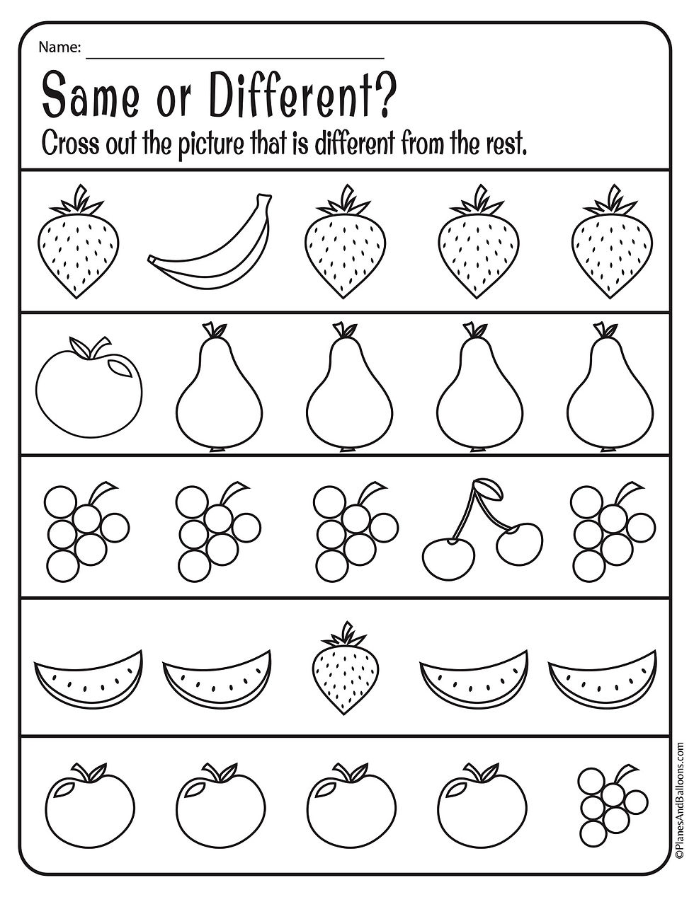 free printable preschool preschool worksheets