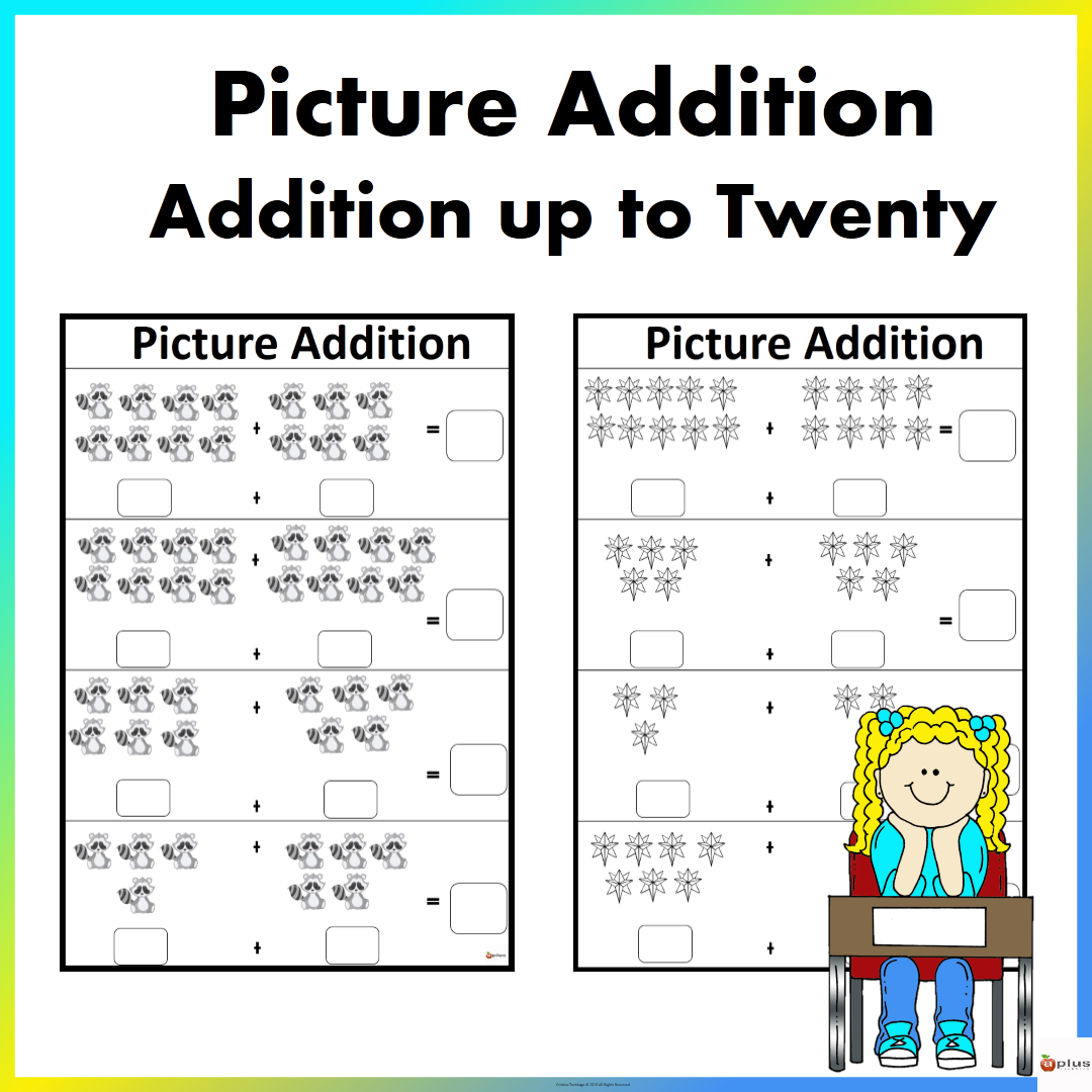 Picture Addition Add To 20 Made By Teachers