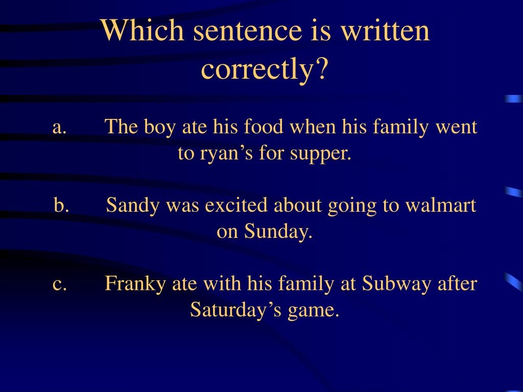 PPT Which One Is Correct PowerPoint Presentation Free Download ID 6182564