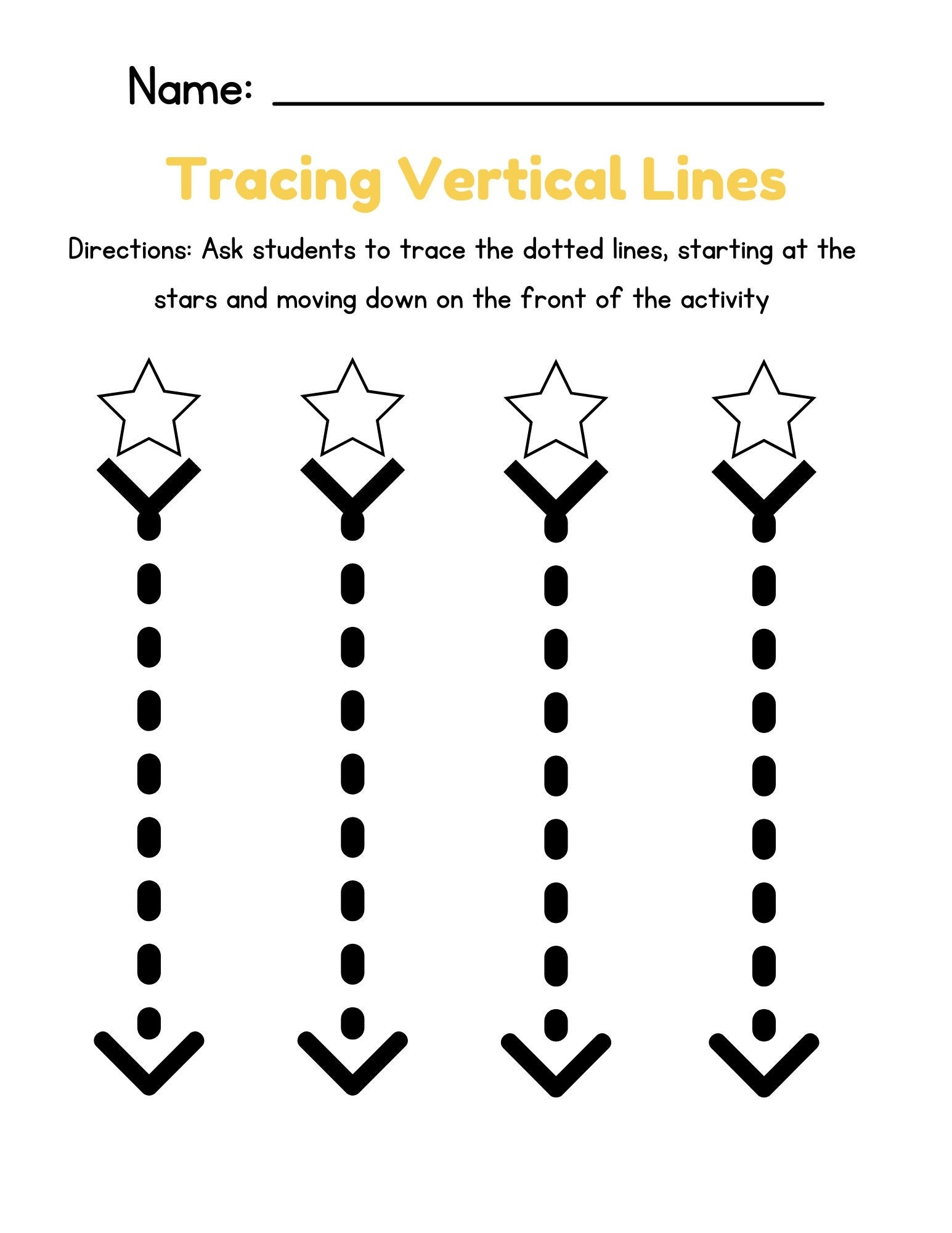 tracing vertical lines worksheets tracing vertical lines worksheets