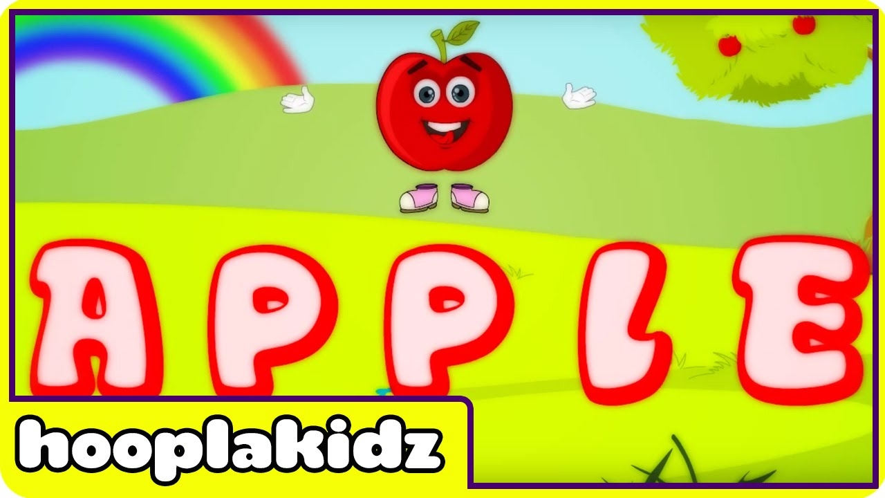 Preschool Activity How To Spell Apple HooplaKidz YouTube