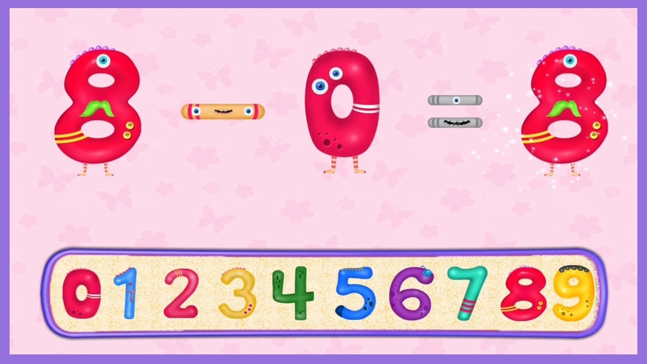 Preschool Kids Learning Numbers And Maths Numbers Counting To 10 Kids Learn To Count YouTube