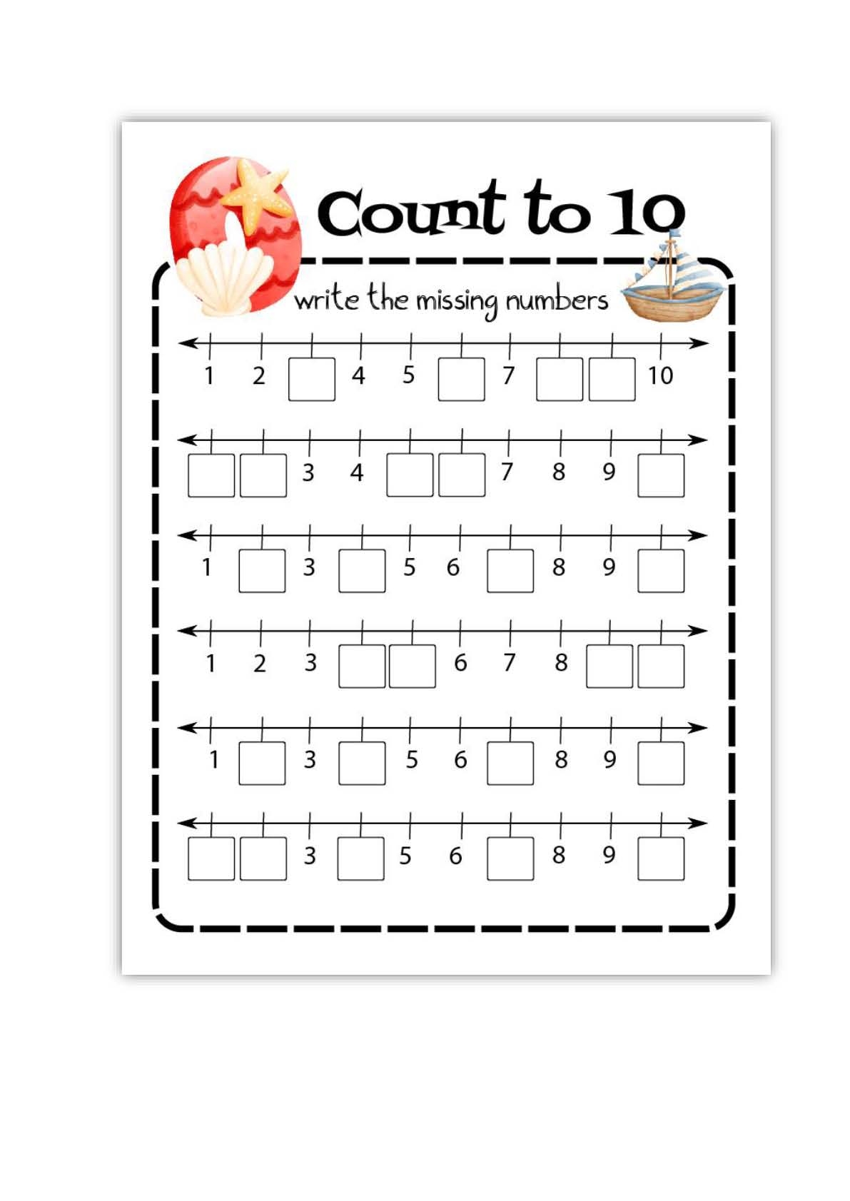 Preschool Learning Numbers 1 To 20 Preschool Worksheets Teaching Materials Made By Teachers