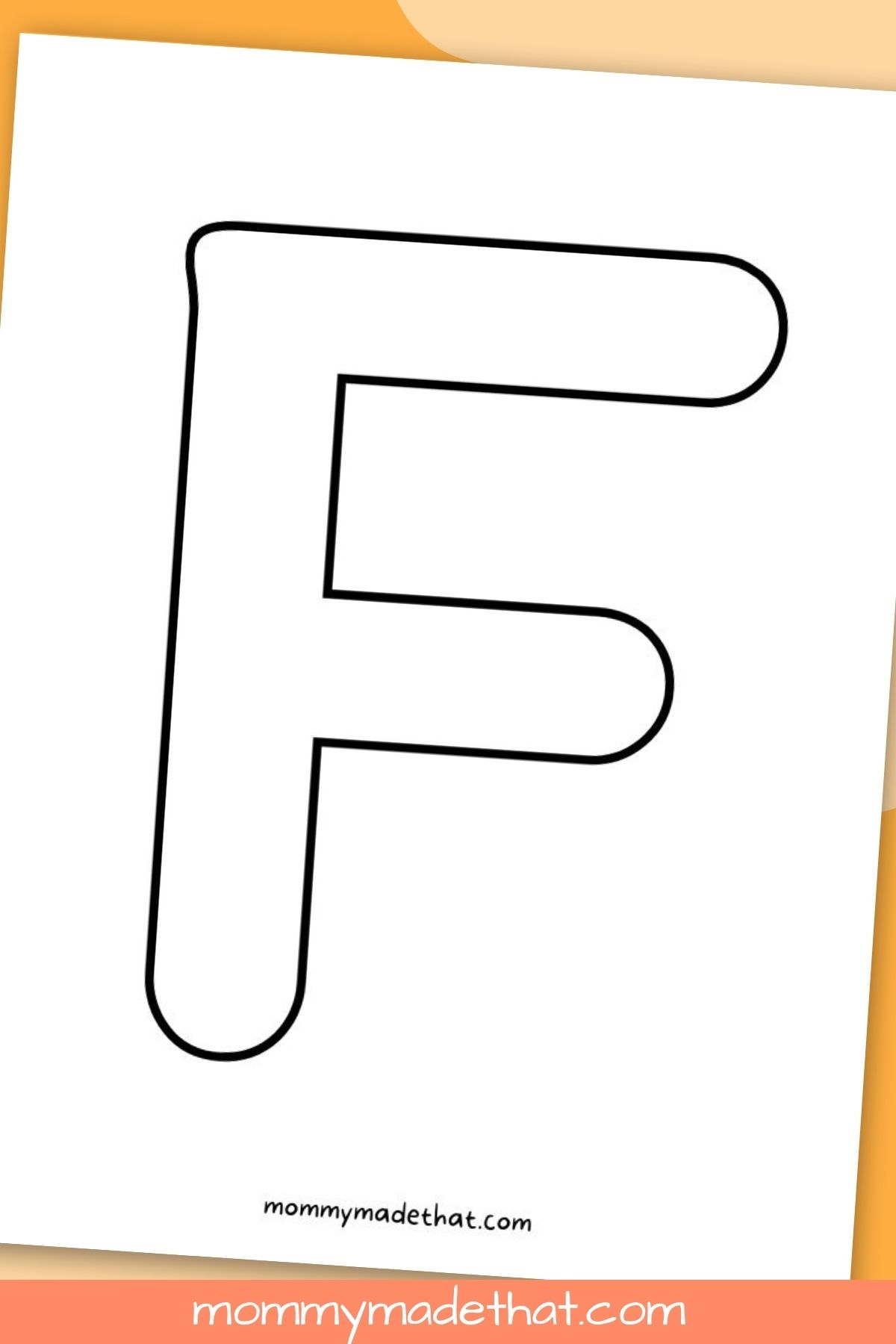 Printable Letter F Grab The Free Templates 