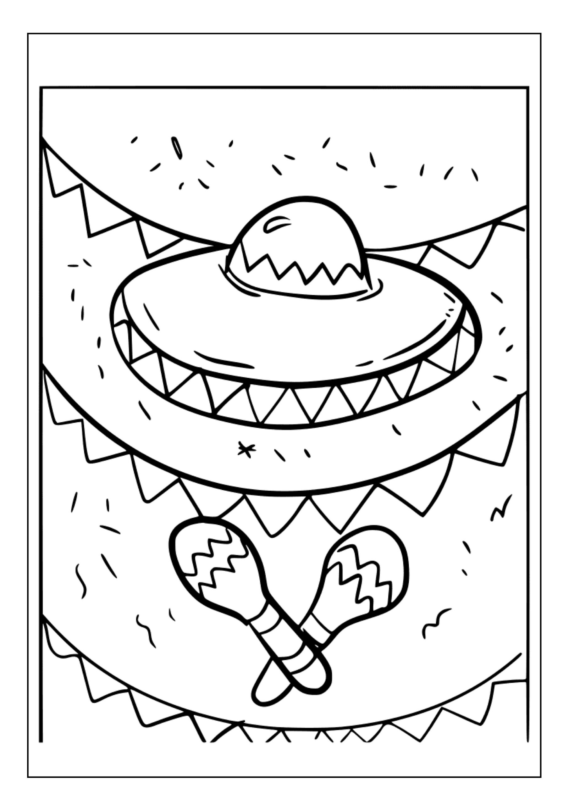 Printable Mexican Independence Day Coloring Pages For Kids Adults 45 Pages Instant Digital Download Mexican Heritage Coloring Sheets Etsy