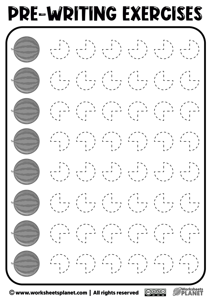 printable writing worksheets for kindergarten