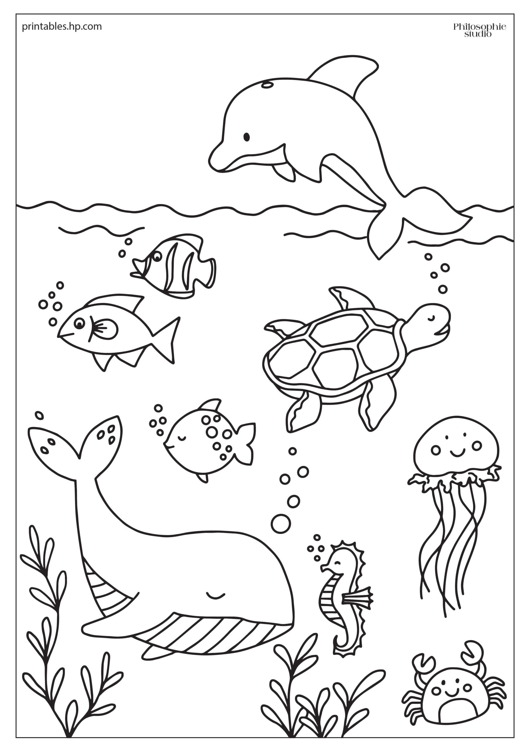 free printable ocean worksheets for preschoolers