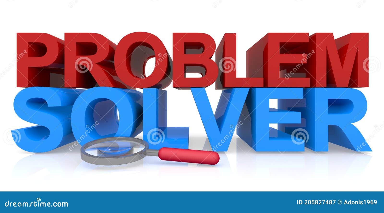 Problem Solver On White Stock Illustration Illustration Of Investigation 205827487
