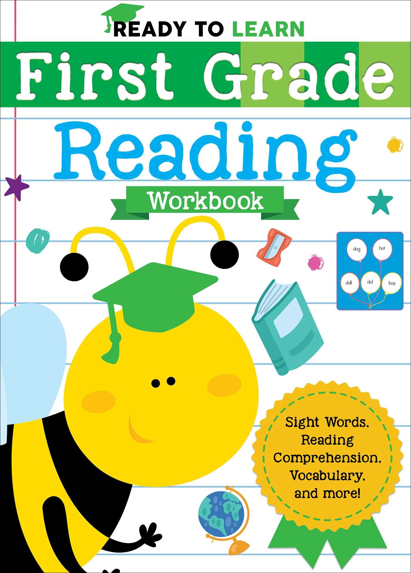 Ready To Learn First Grade Reading Workbook Book By Editors Of Silver Dolphin Books Official Publisher Page Simon Schuster