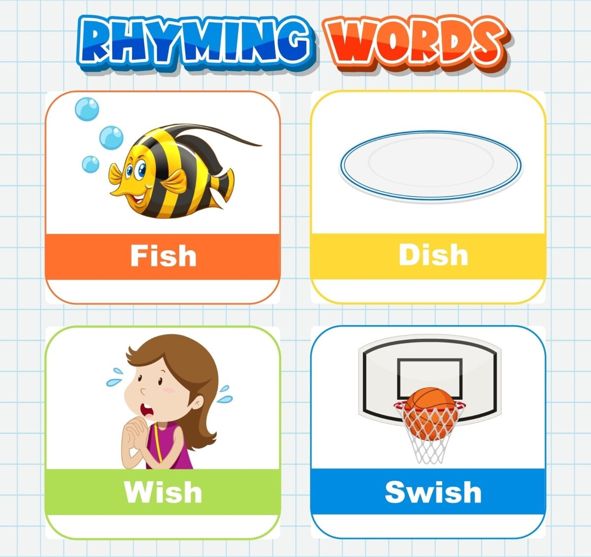 Rhyming Words For Kindergarten Free Printables ABCmouse