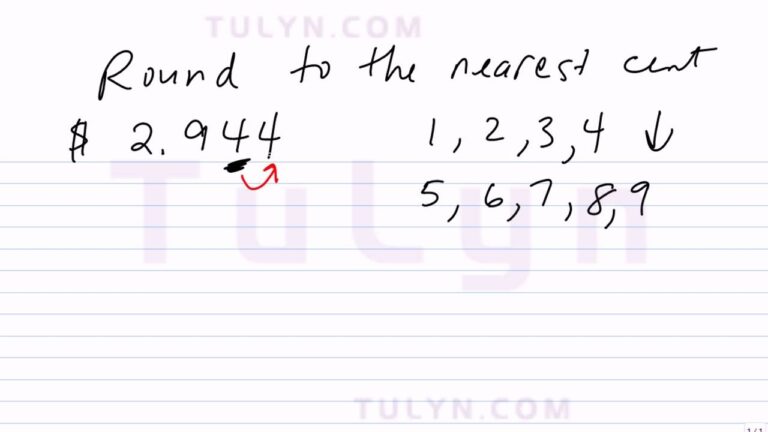 Rounding To The Nearest Cent 2 YouTube