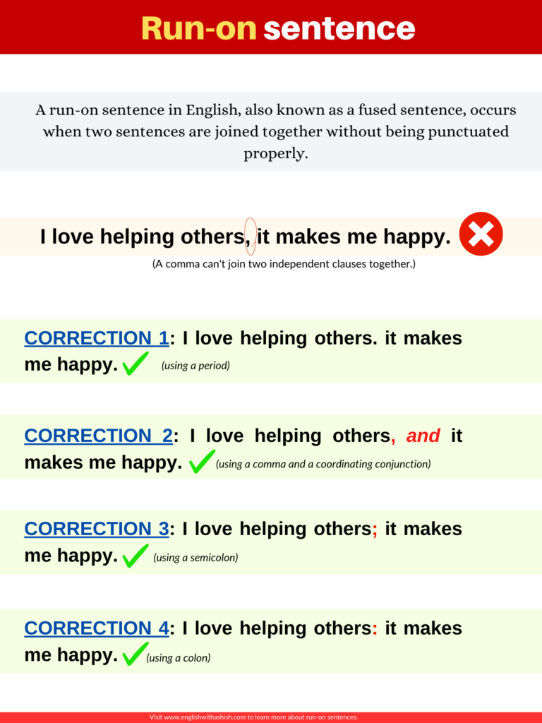 run on sentence definition