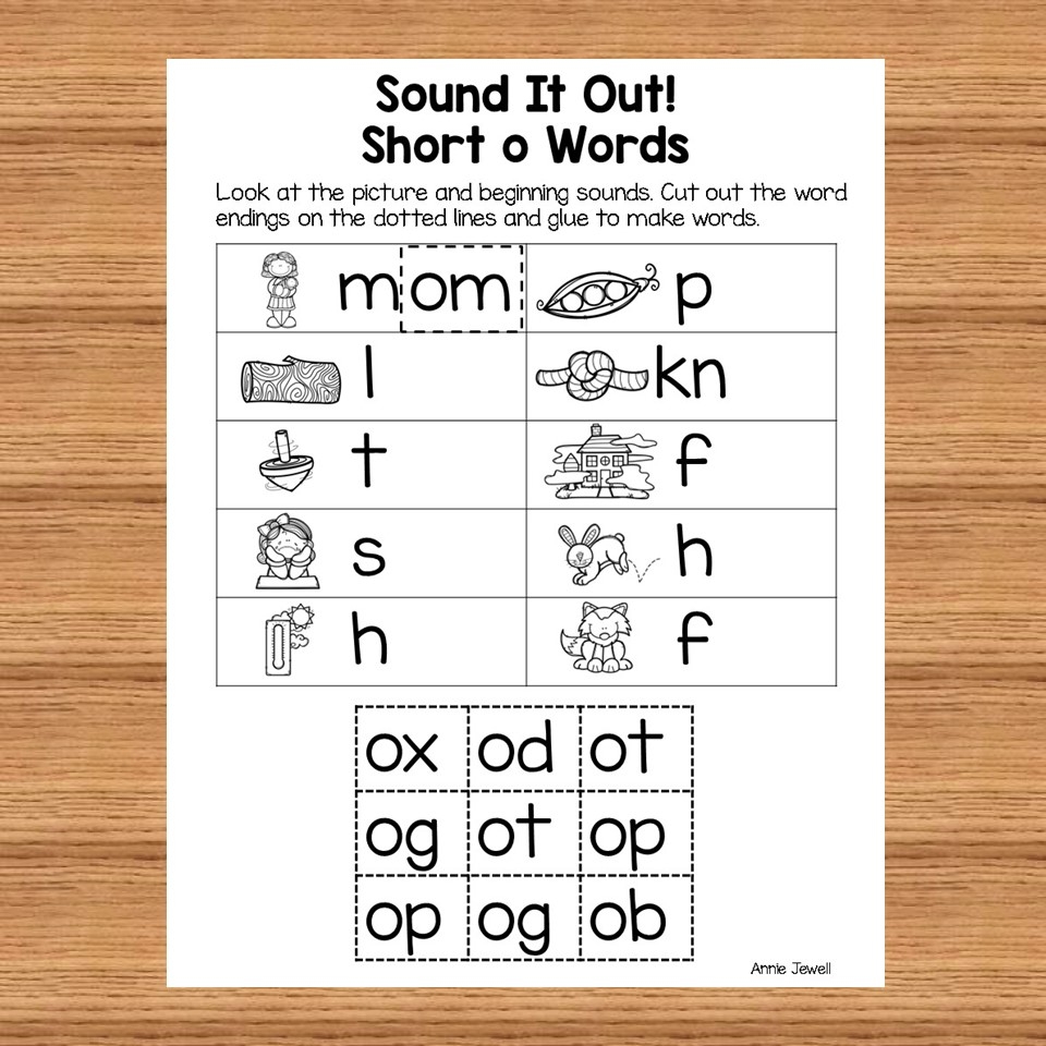 short vowel worksheets