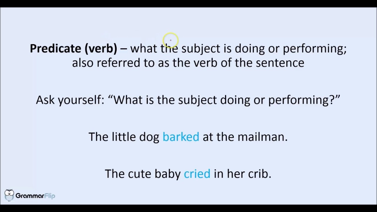 Simple Predicates And Complete Predicates GrammarFlip