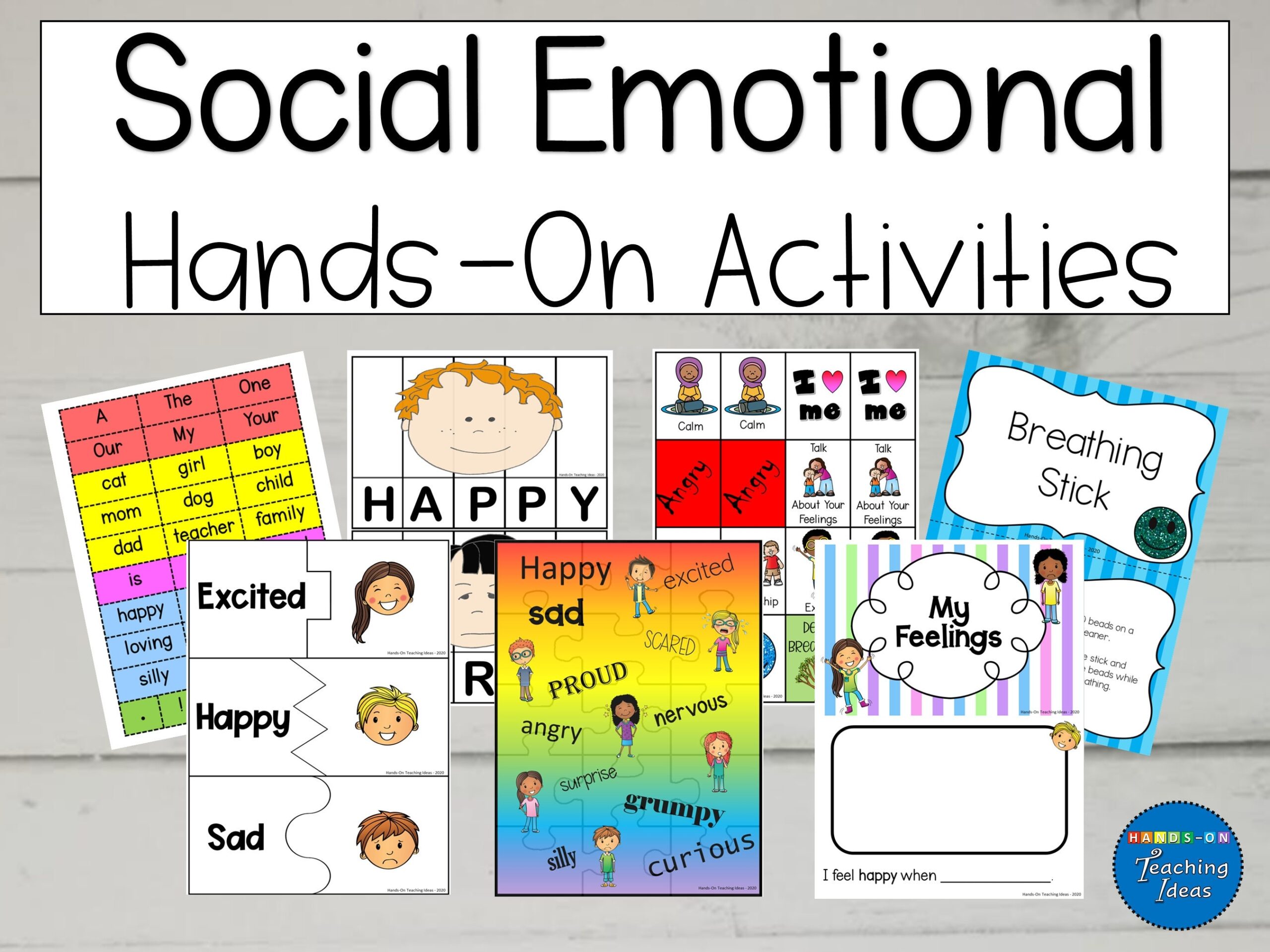 Social Emotional Learning SEL Activities Social Emotional Kit Kids Emotions Mindfulness Kids Emotional Learning DIGITAL Download Etsy
