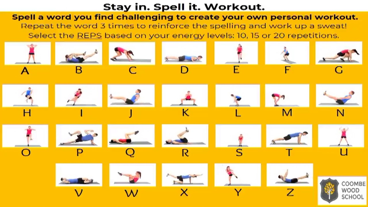 Spell It Workout YouTube