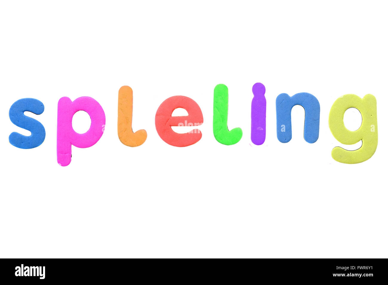 Spelling Misspelled Cut Out Stock Images Pictures Alamy