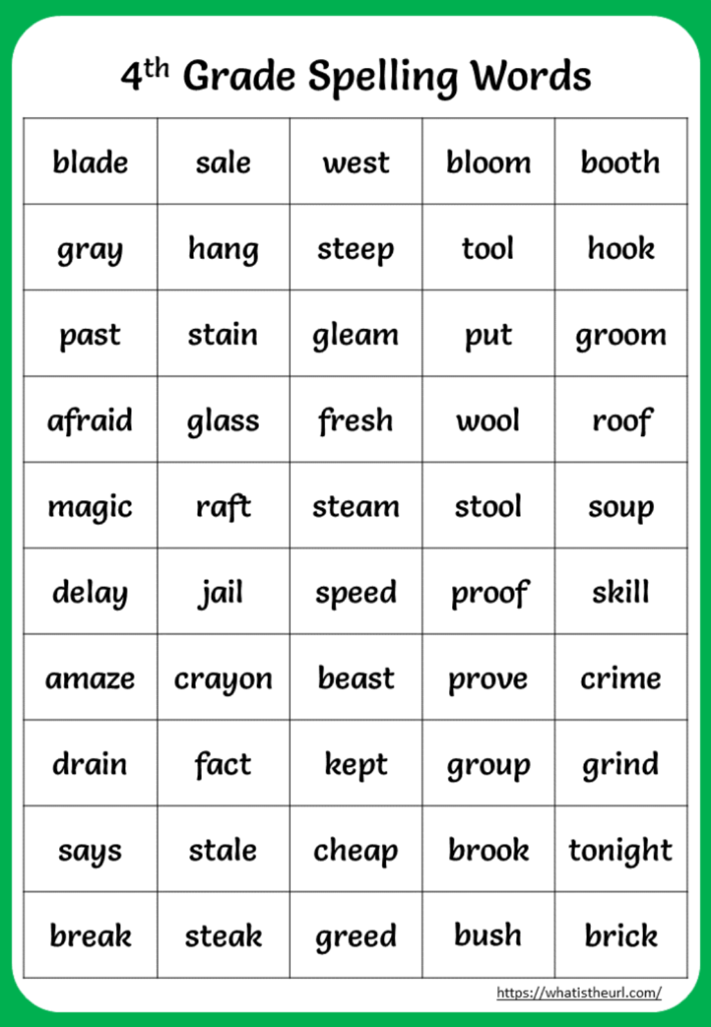 Spelling Worksheets Fourth Grade Spelling Worksheets Worksheets Library