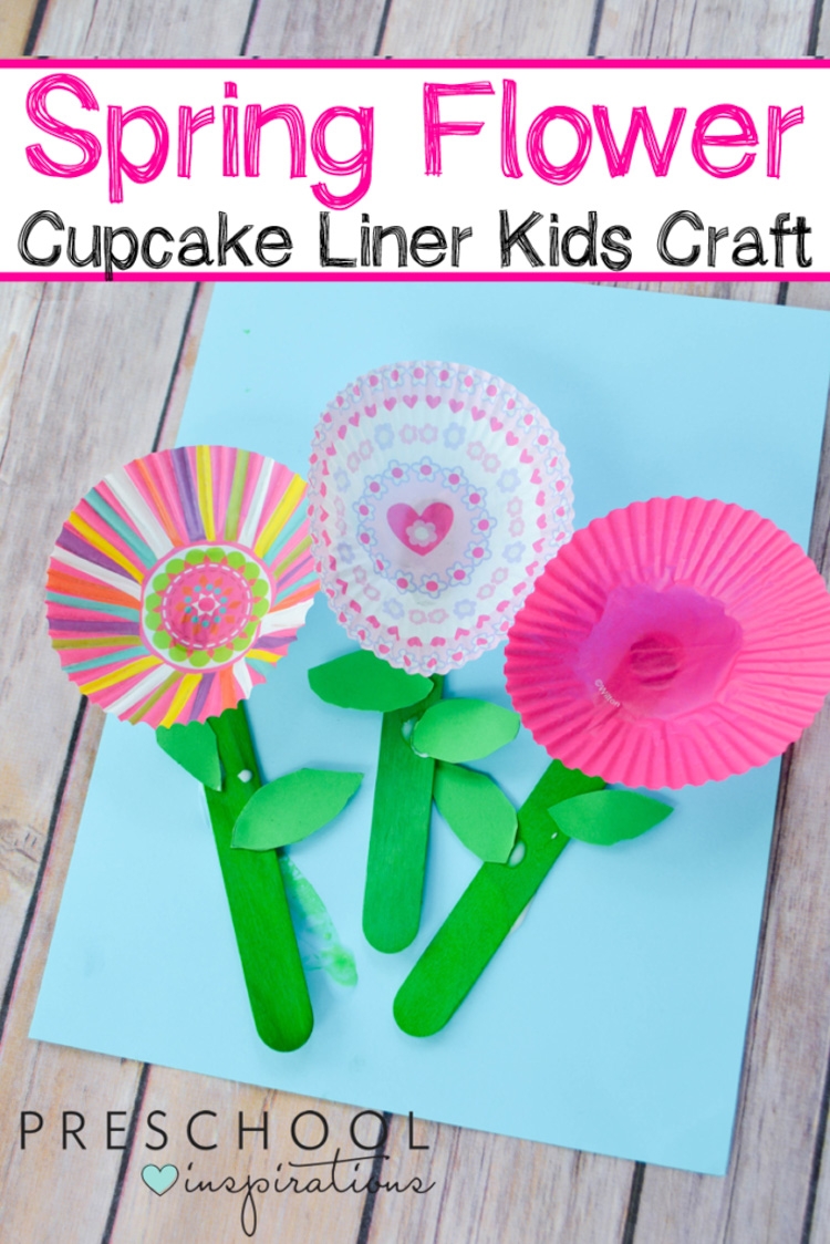 flower crafts preschool