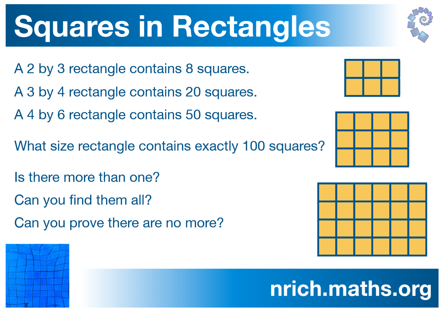 Squares In Rectangles NRICH