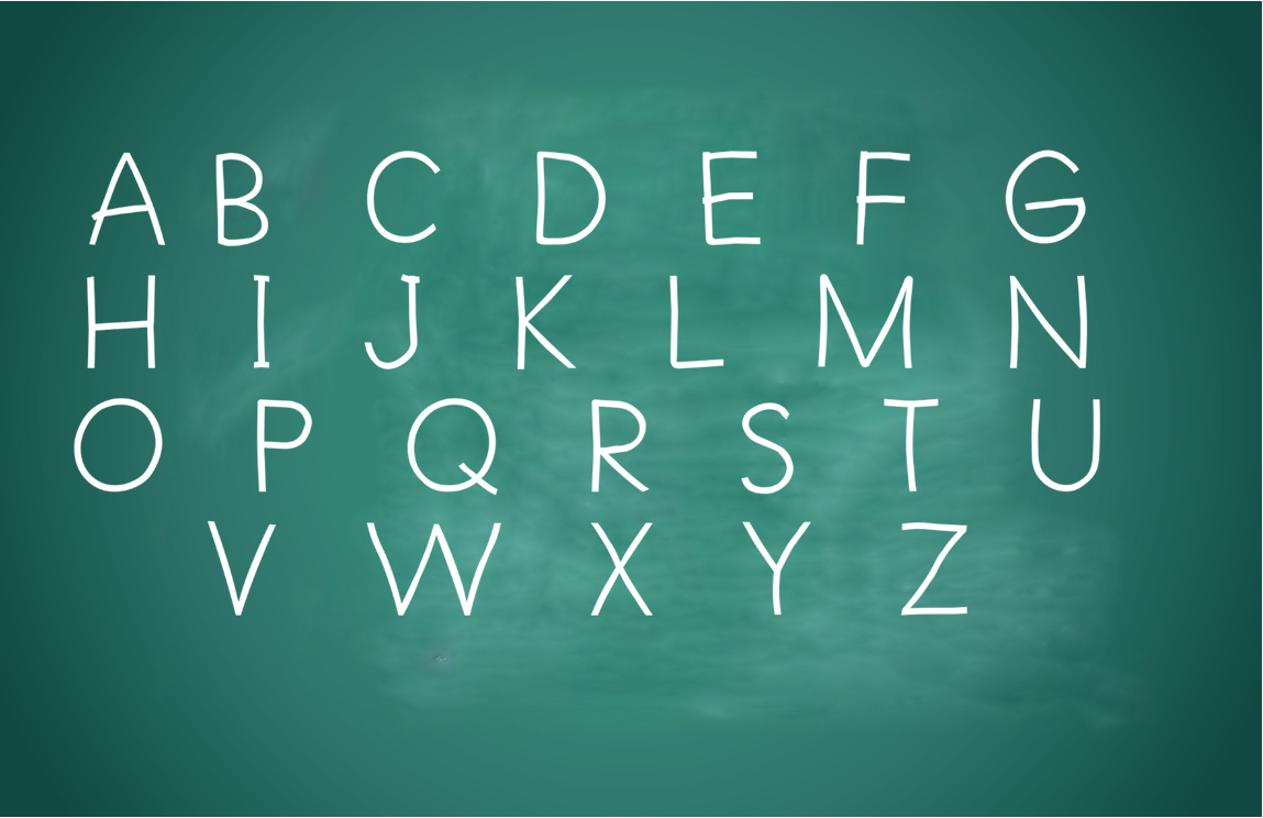 Letters Uppercase and Lowercase
