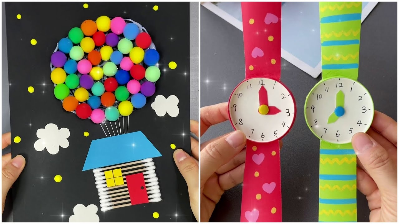 Super Easy Craft Activities For You DIY Creative Kids Crafts That ANYONE Can Make YouTube