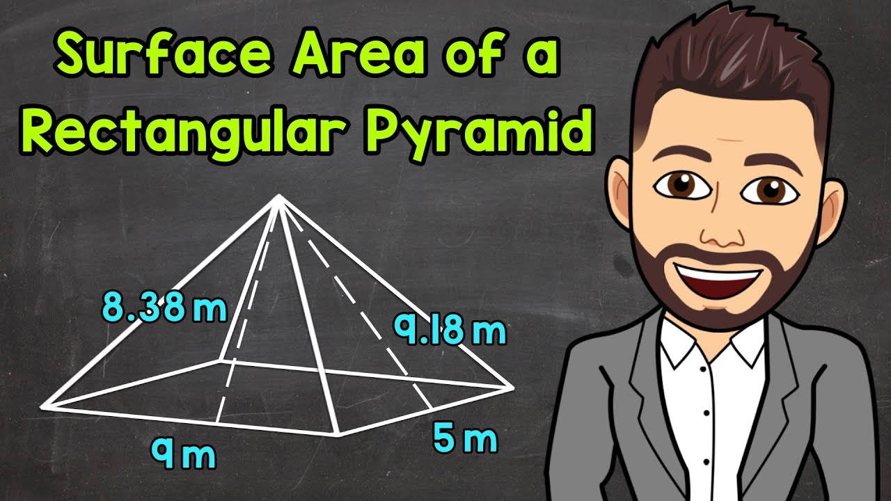 Surface Area Of A Rectangular Pyramid Math With Mr J YouTube