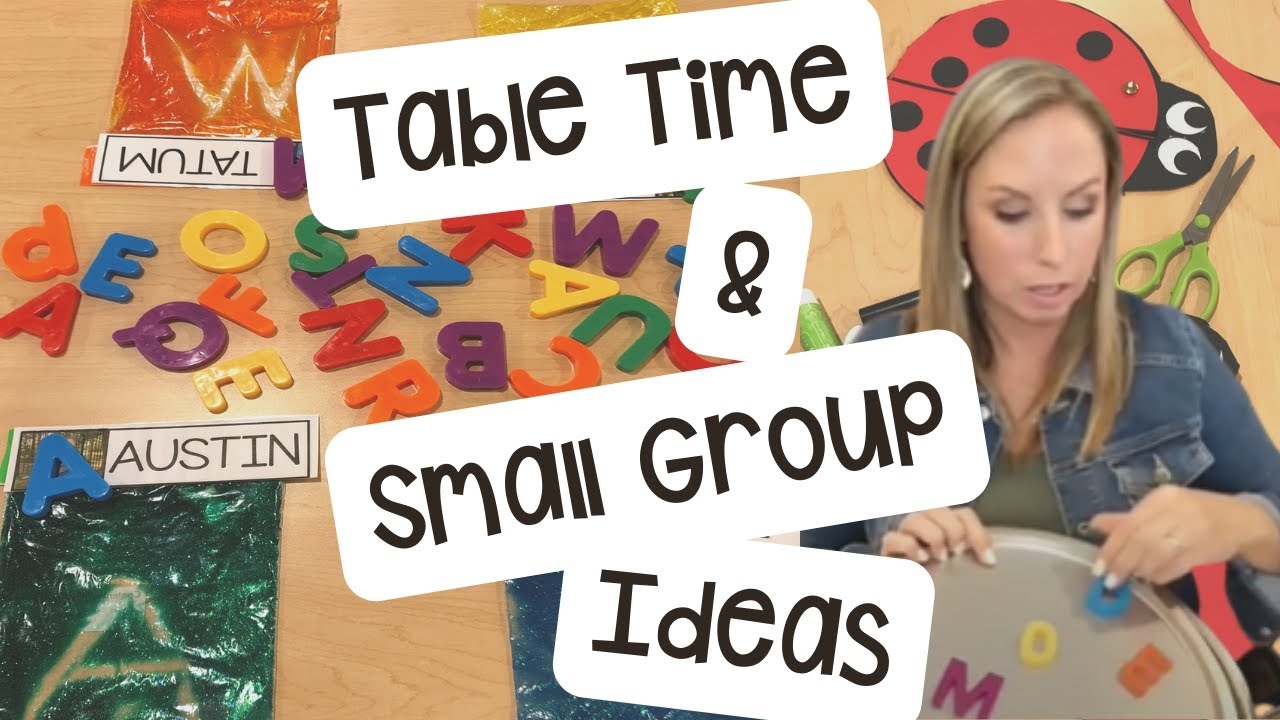 small group ideas preschool