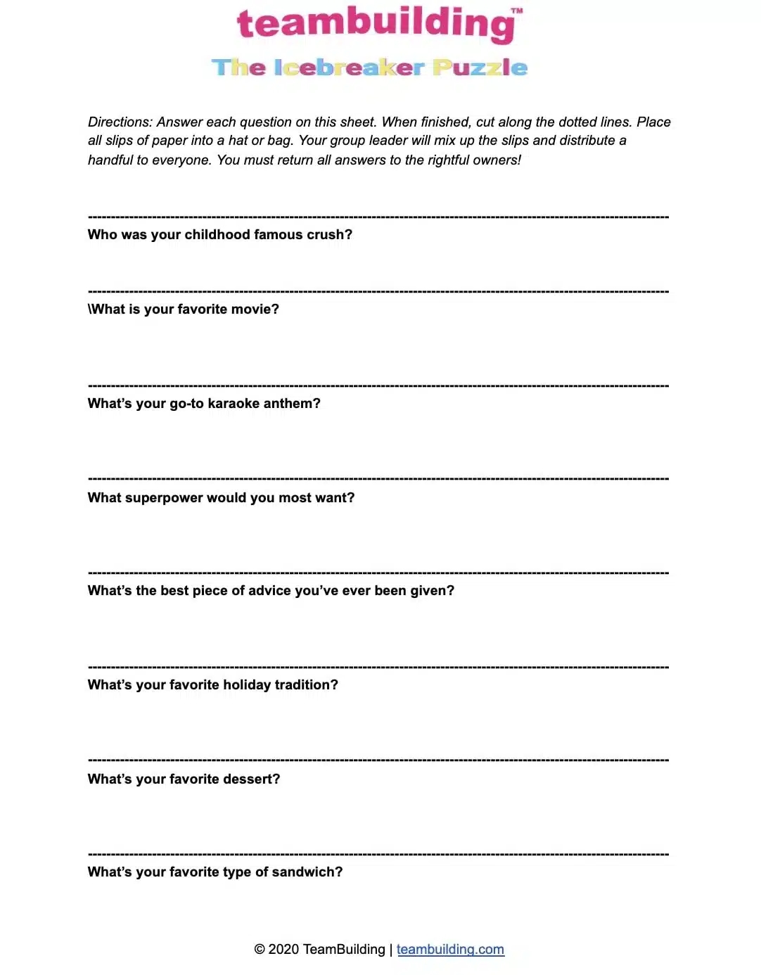 free printable activity sheets for adults