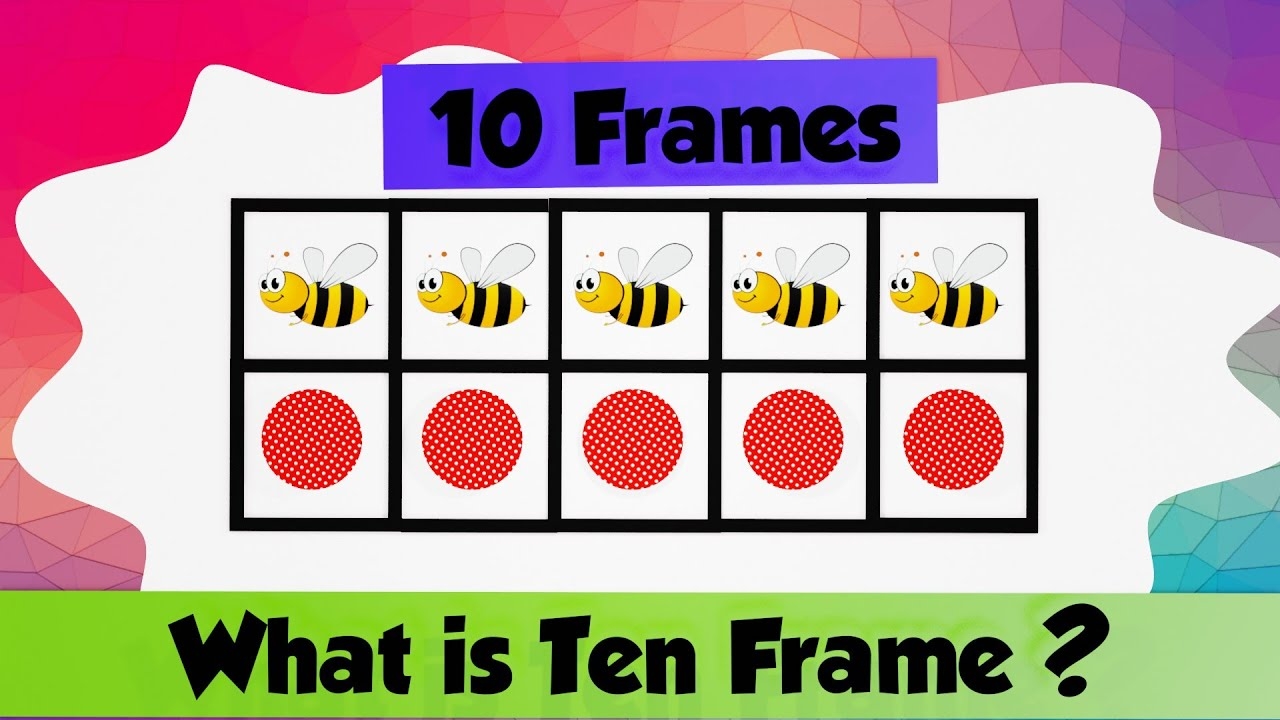 Ten Frames For Kindergarten Adding Counting And Subtracting Using Ten Frames 10 Frames YouTube