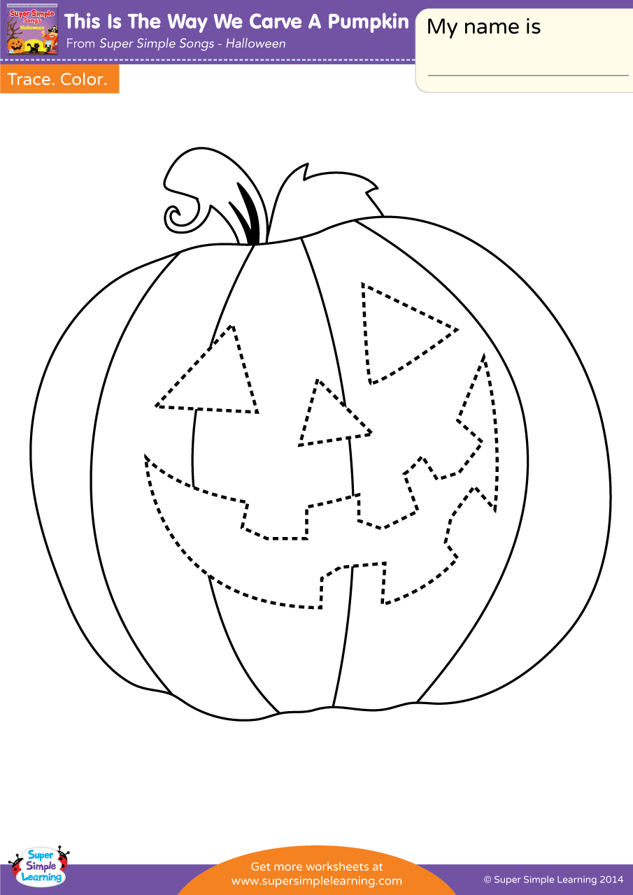 free printable pumpkin worksheets for kindergarten