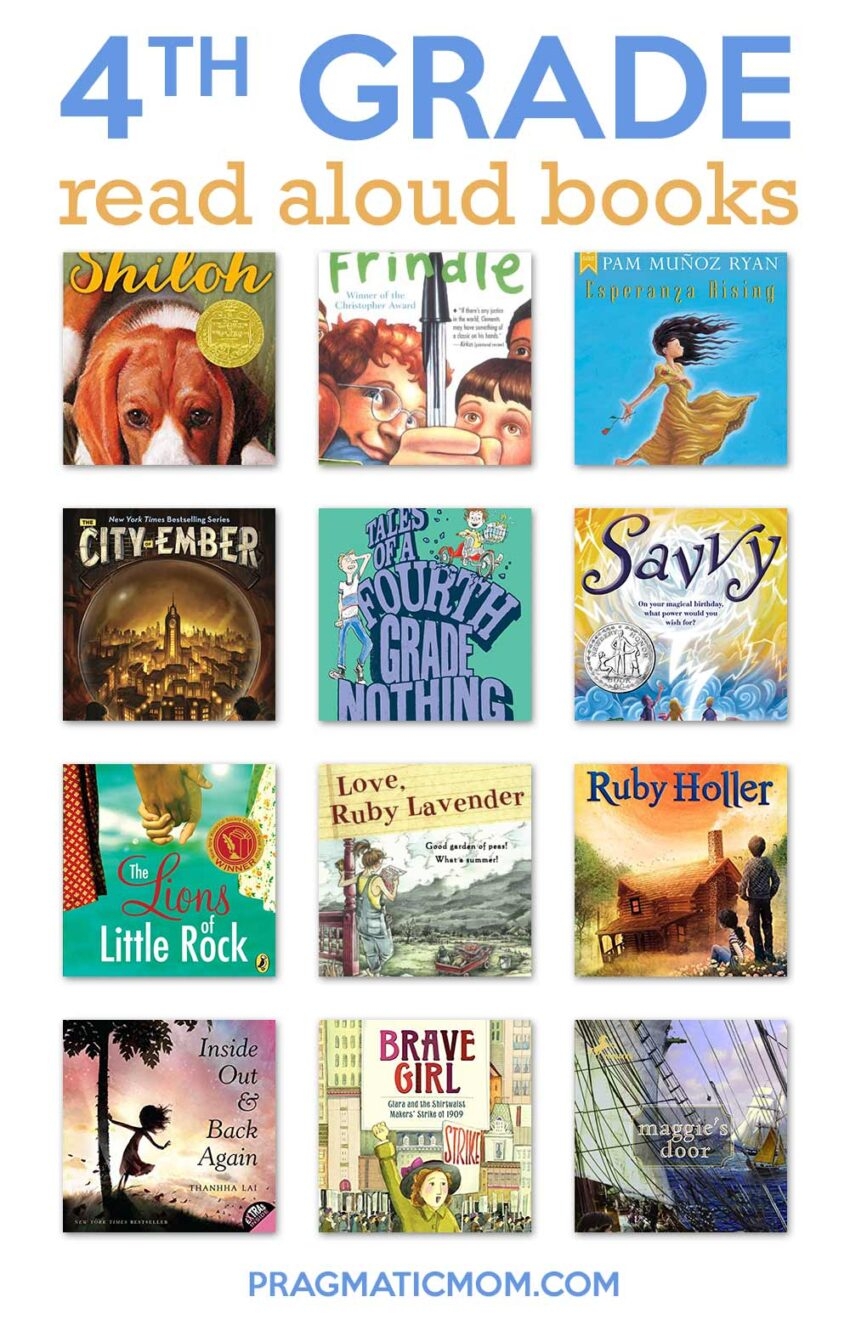 Top 4th Grade Read Aloud Books Pragmatic Mom