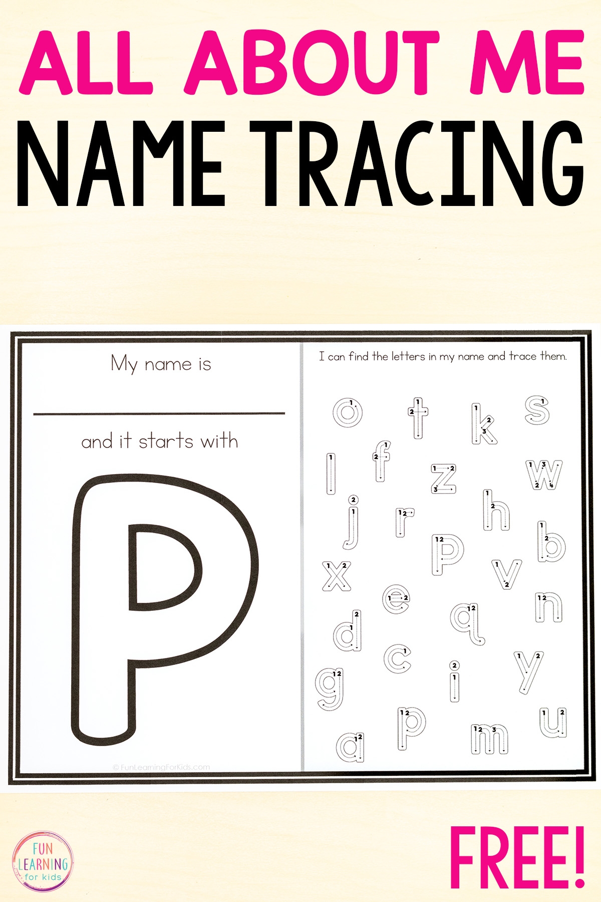trace your name worksheet