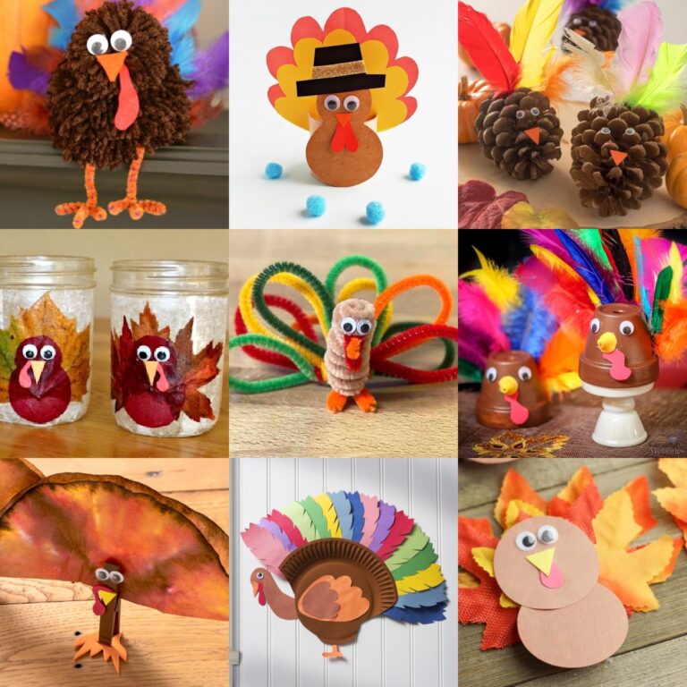 Turkey Crafts For A Kids Thanksgiving DIY Candy