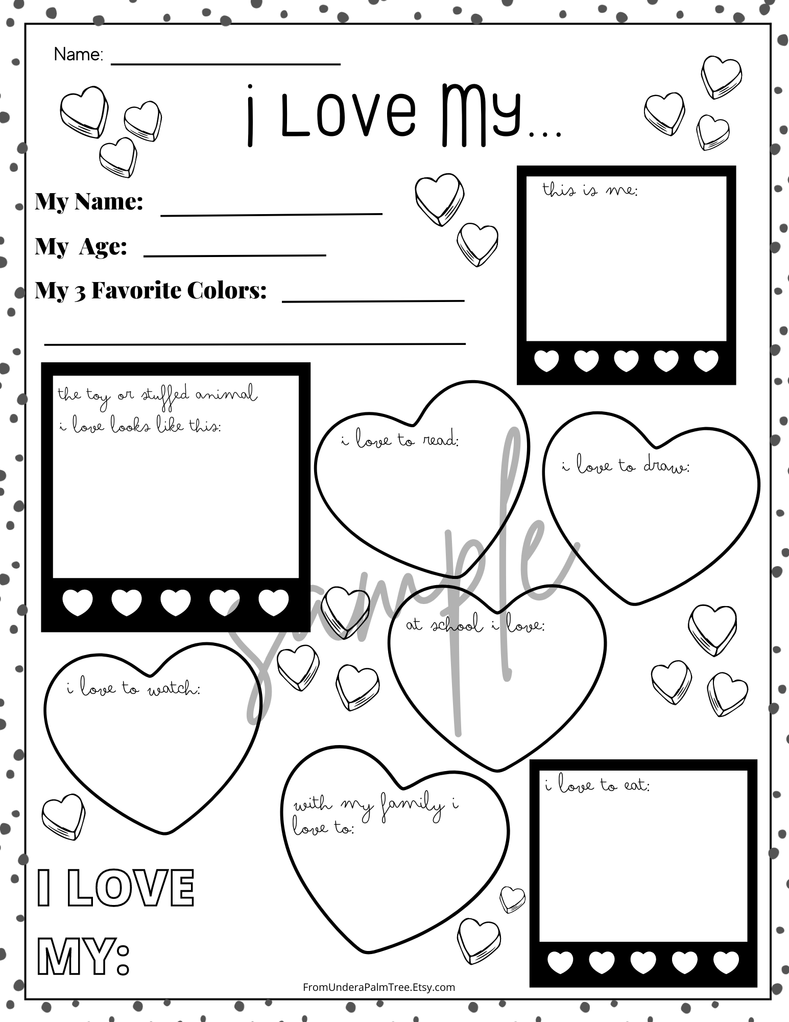 valentine's day worksheets