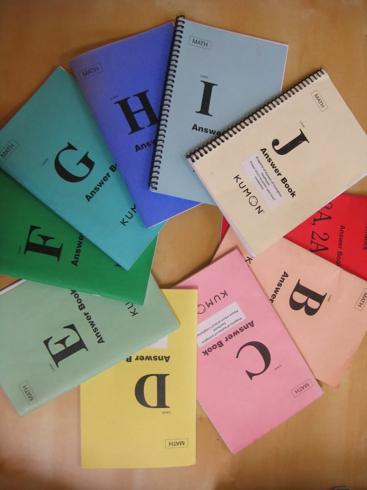 kumon g answer book