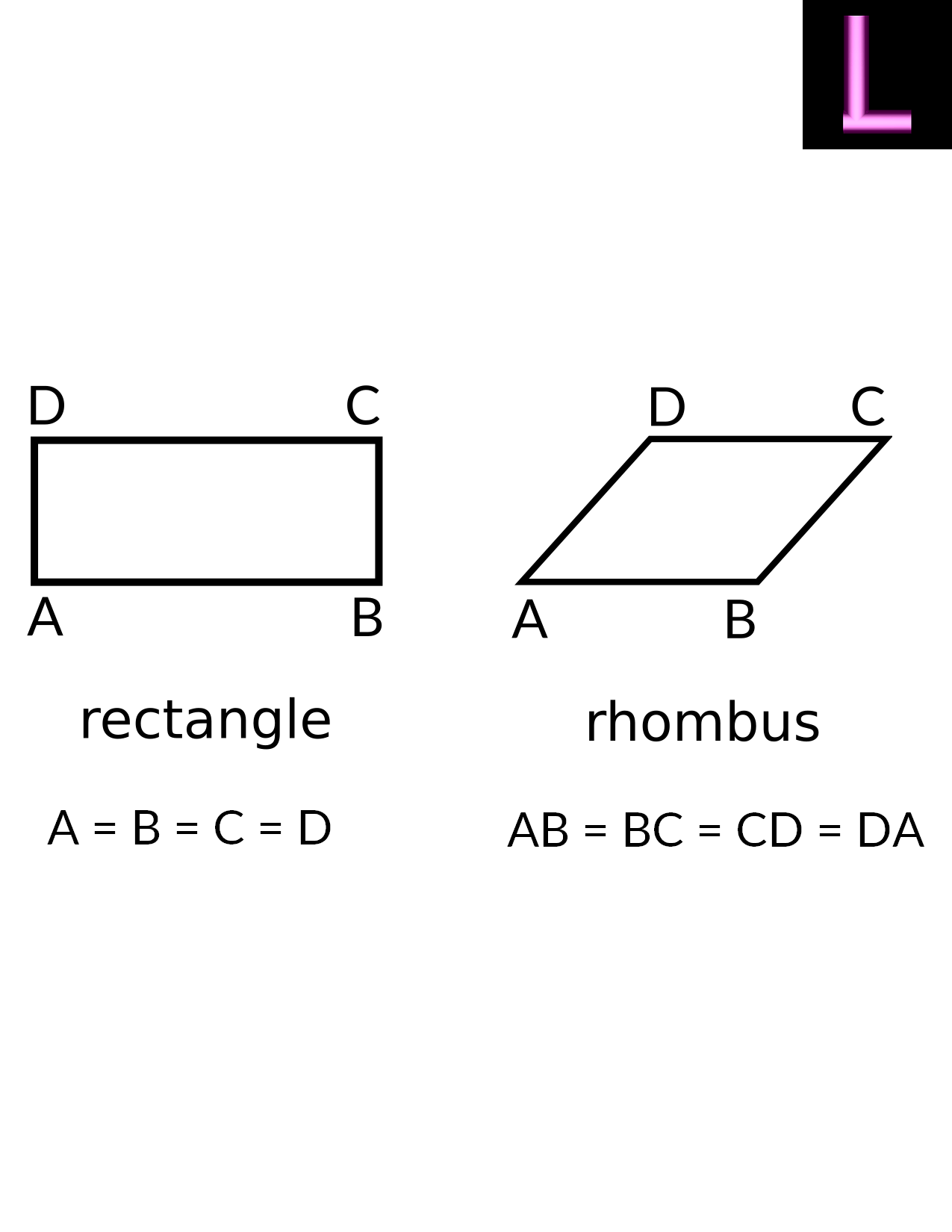 is a rhombus a rectangle