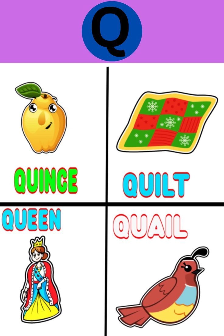 Words That Start With Q Q Words For Kids Words With Q Words From Q Q Words qwordsforkids