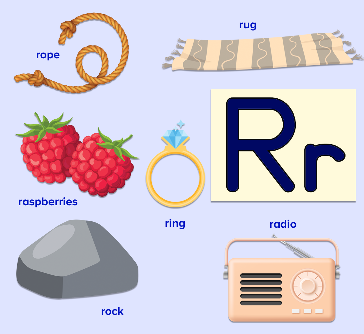 Words That Start With The Letter R For Kids ABCmouse