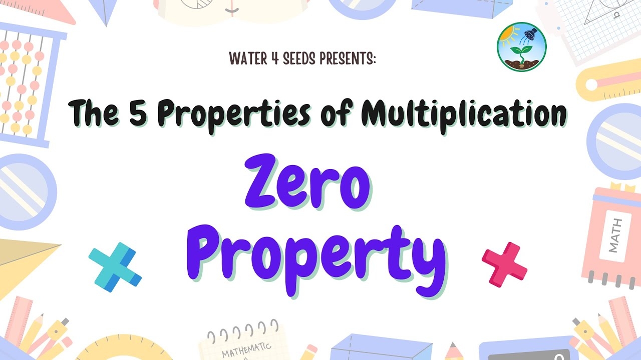 zero property of multiplication