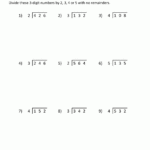 4th Grade Long Division Worksheets