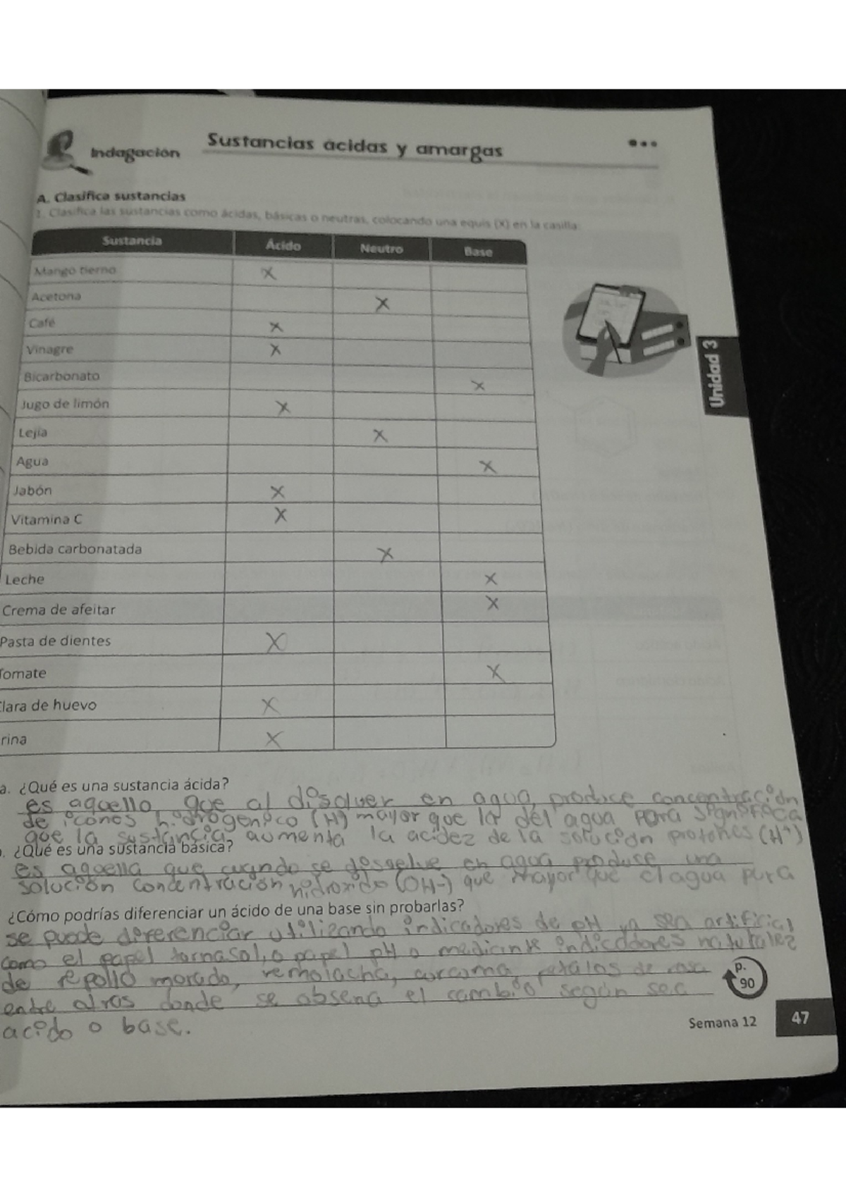 segundo paso worksheet answers chapter 1