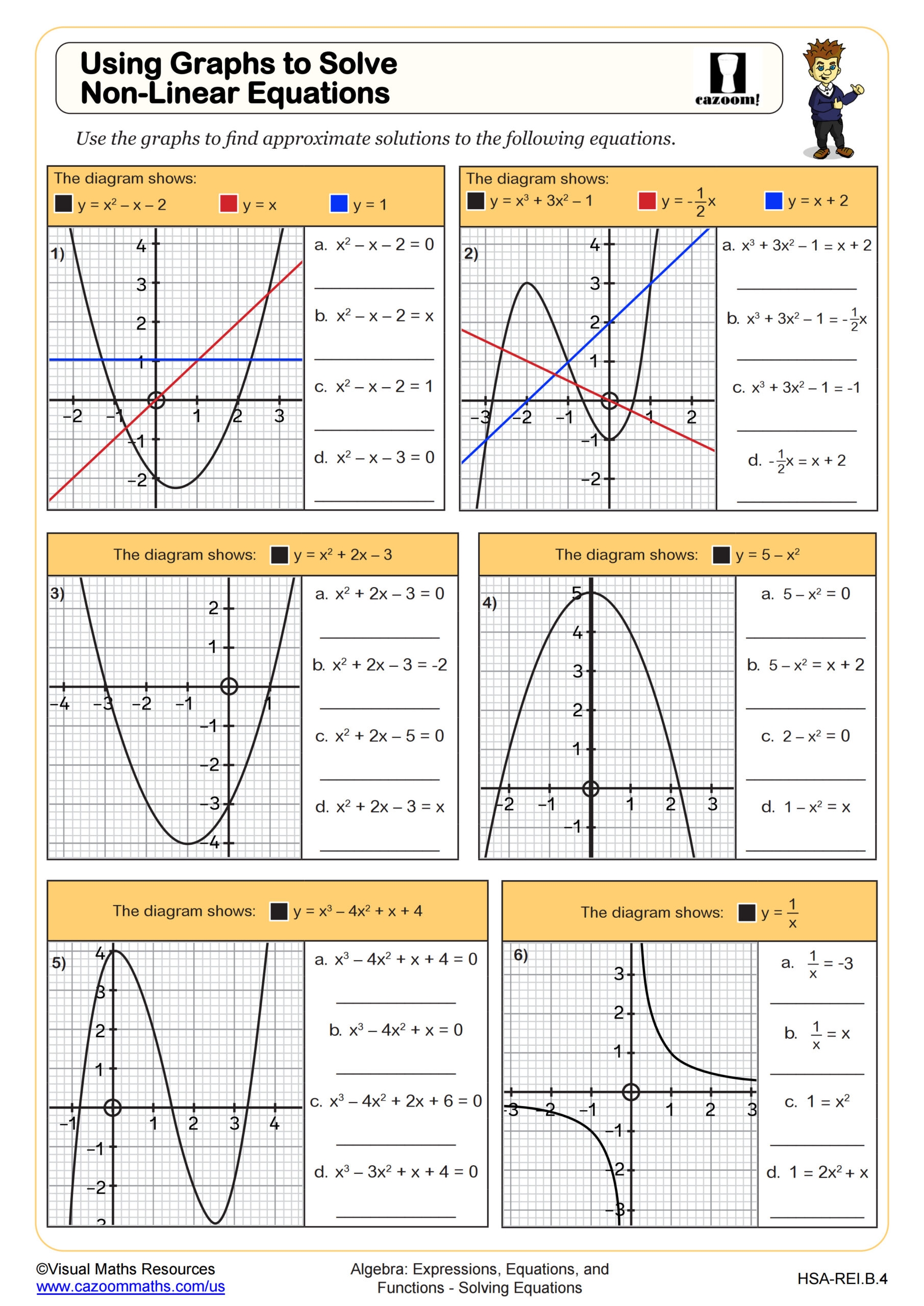 Algebra 1 Worksheets With Answers PDF Printable Algebra 1 Math Worksheets Cazoom Math