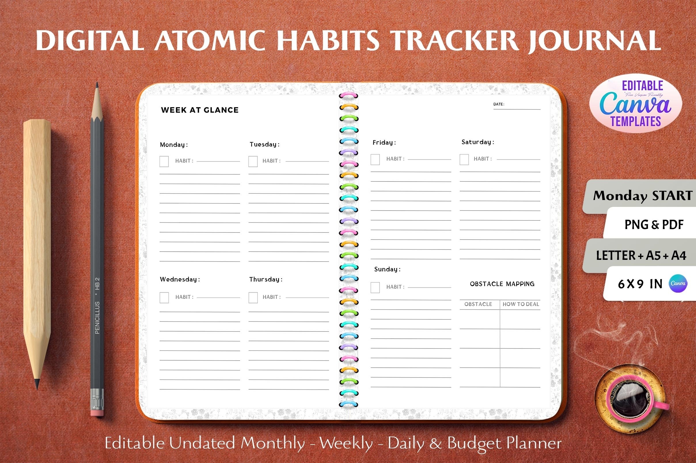atomic habits worksheets