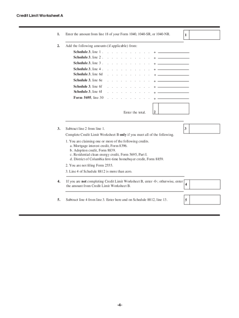 Credit Limit Worksheet A Fill Out amp Sign Online DocHub Worksheets Library
