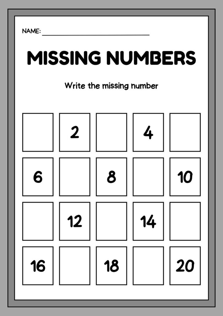 Customize 952 Kindergarten Math Worksheets Templates Online Canva