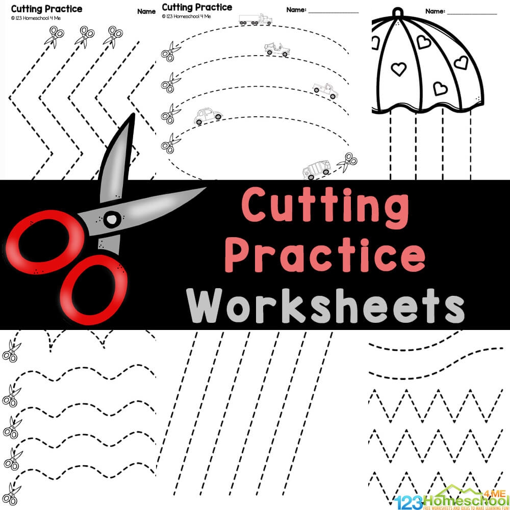 cutting practice worksheets cutting practice worksheets